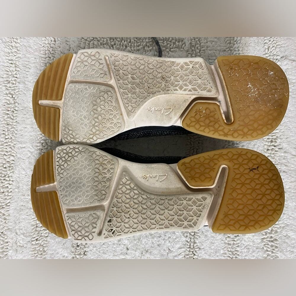 Clarks Trigenic Knit Lace Comfort Sneakers womens 9 - Picture 8 of 10